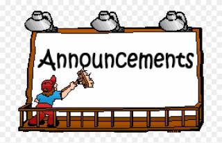 announcements